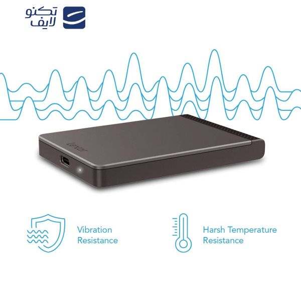 اس اس دی اکسترنال لکسار مدل SL200 ظرفیت 2 ترابایت 