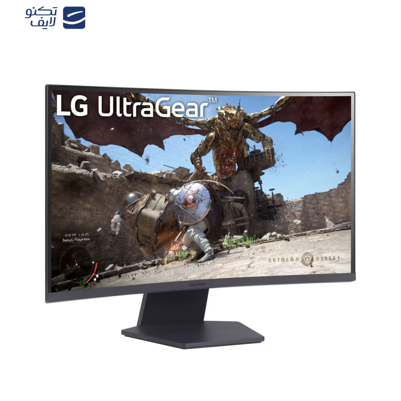 مانیتور خمیده گیمینگ ال جی مدل UltraGear 27GS60QC سایز 27 اینچ