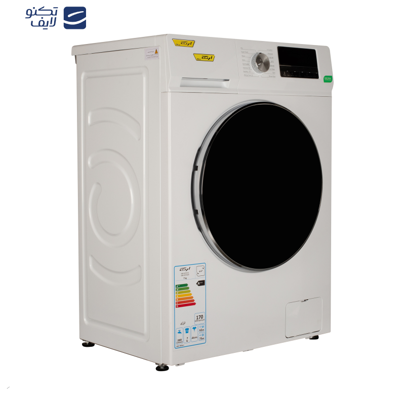 ماشین لباسشویی 7 کیلوگرم اتوماتیک ارج مدل WM12070