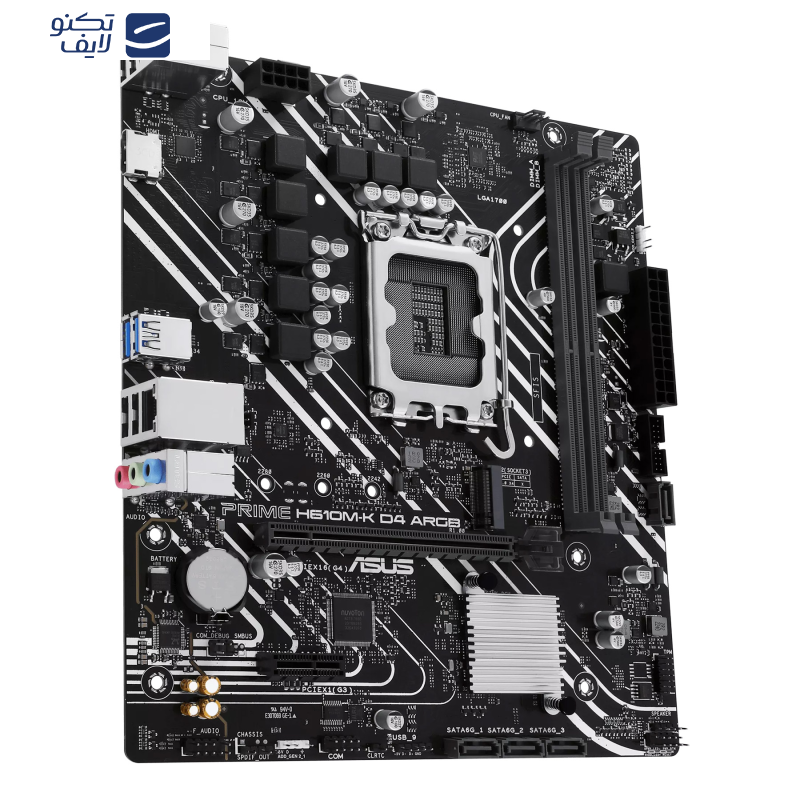 مادربرد ایسوس مدل PRIME H610M-K D4 ARGB