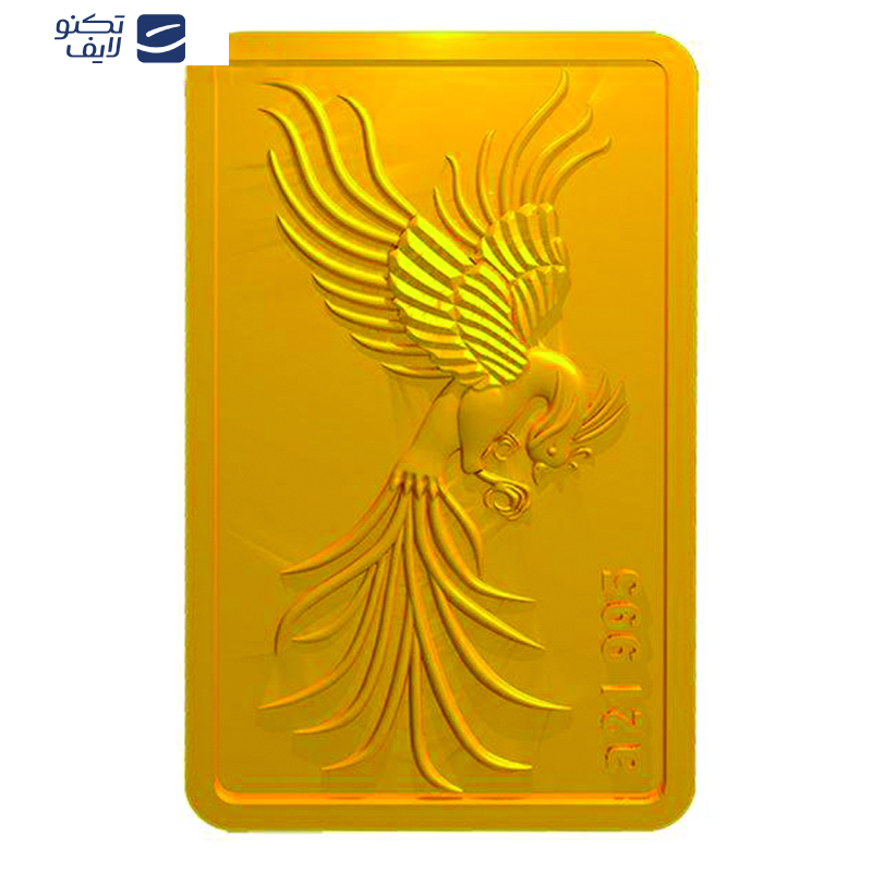 طلا گرمی 24 عیار ایران‌شمش مدل is-0.1