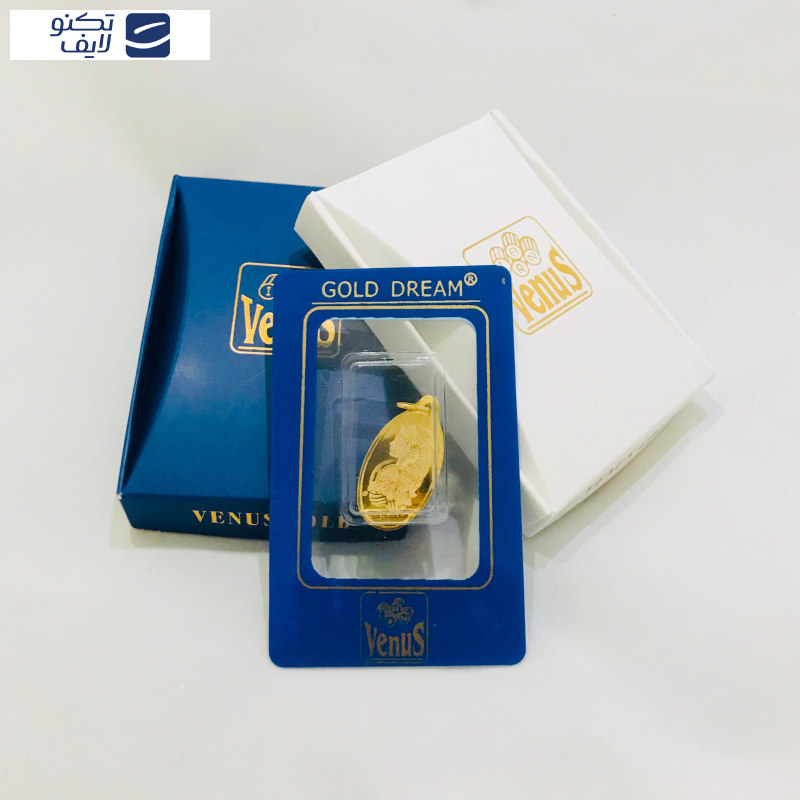 شمش طلا 18 عیار ونوس کد 250 شمش طلا 18 عیار ونوس کد 250