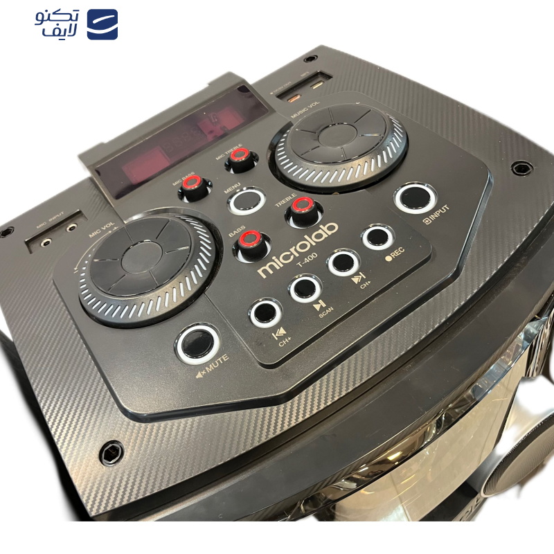 پخش کننده خانگی میکرولب مدل dj t400 دوقلو 