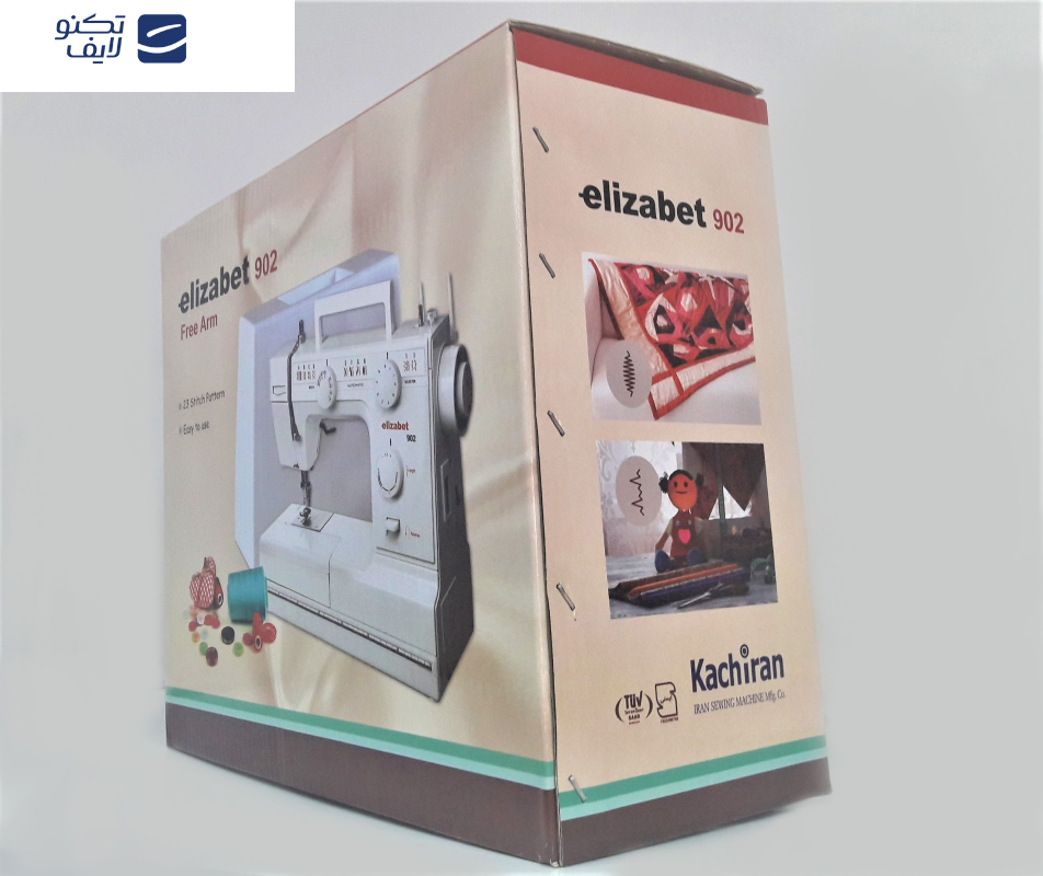 چرخ خیاطی کاچیران مدل elizabet902