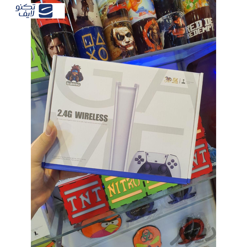 کنسول بازی مدل اندروید باکس کد2.4G WIRELESS