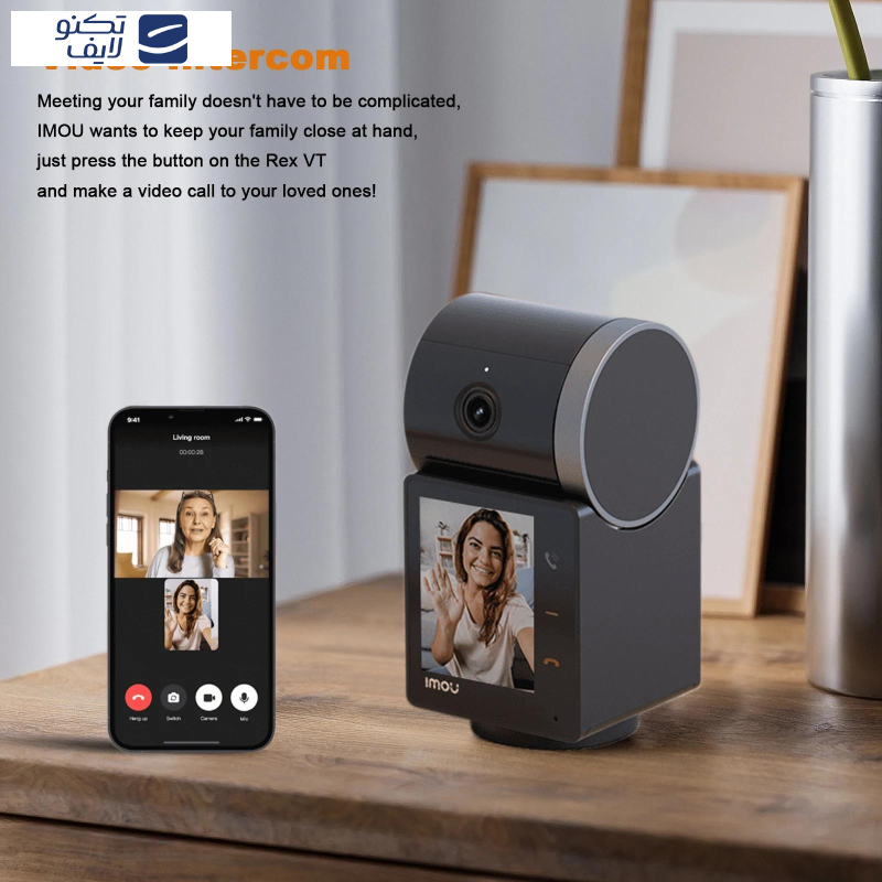 دوربین مداربسته هوشمند آیمو مدل Rex VT 5MP