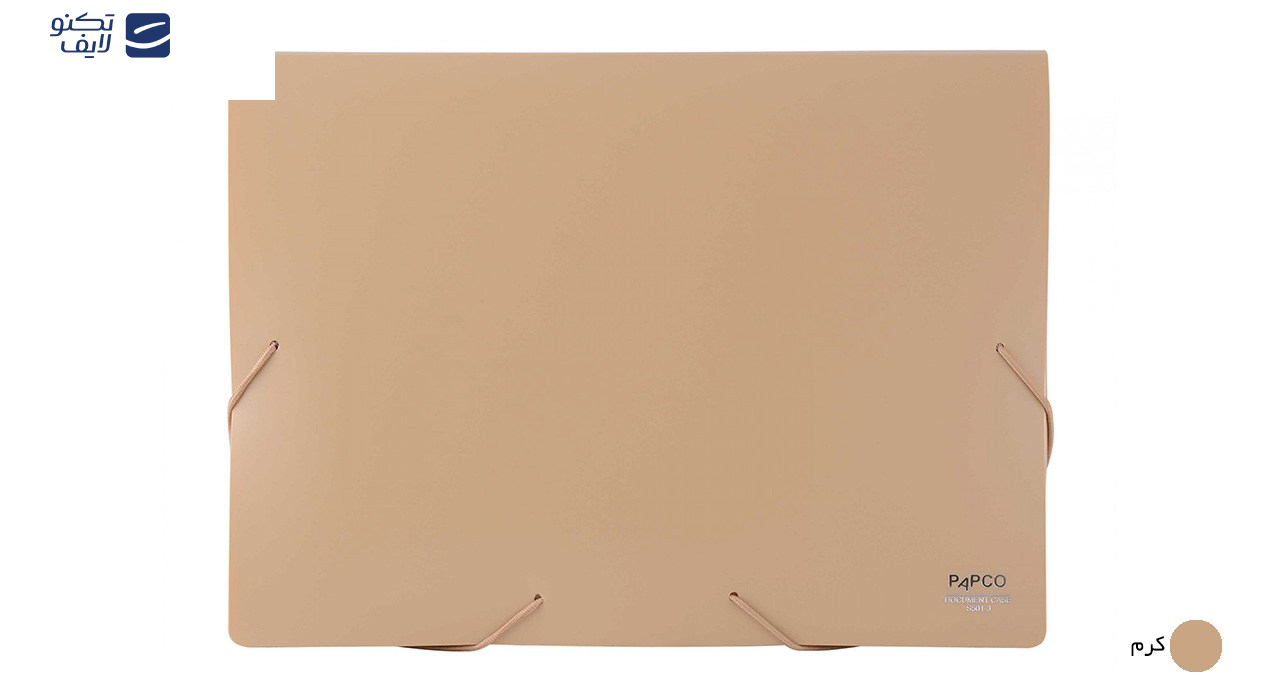 پوشه کش دار پاپکو کد S-501 سایز A4