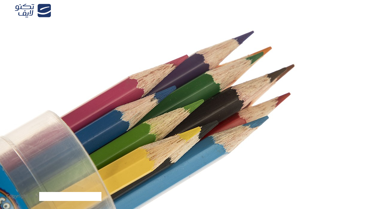 مداد رنگی 12 رنگ آریا مدل 3051
