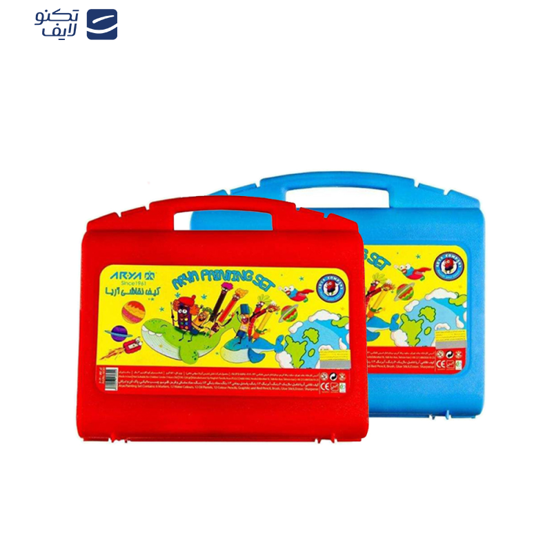 بسته رنگ آمیزی آریا مدل کیفی بسته 2 عددی