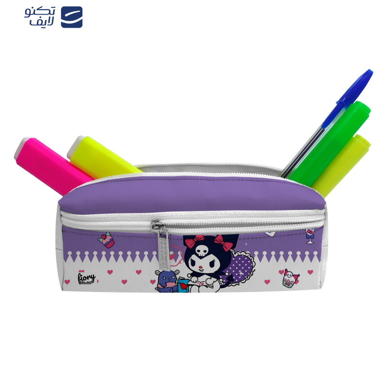 جامدادی سه زیپ مستر راد مدل کرومی طرح هالوین کد fiory 2565