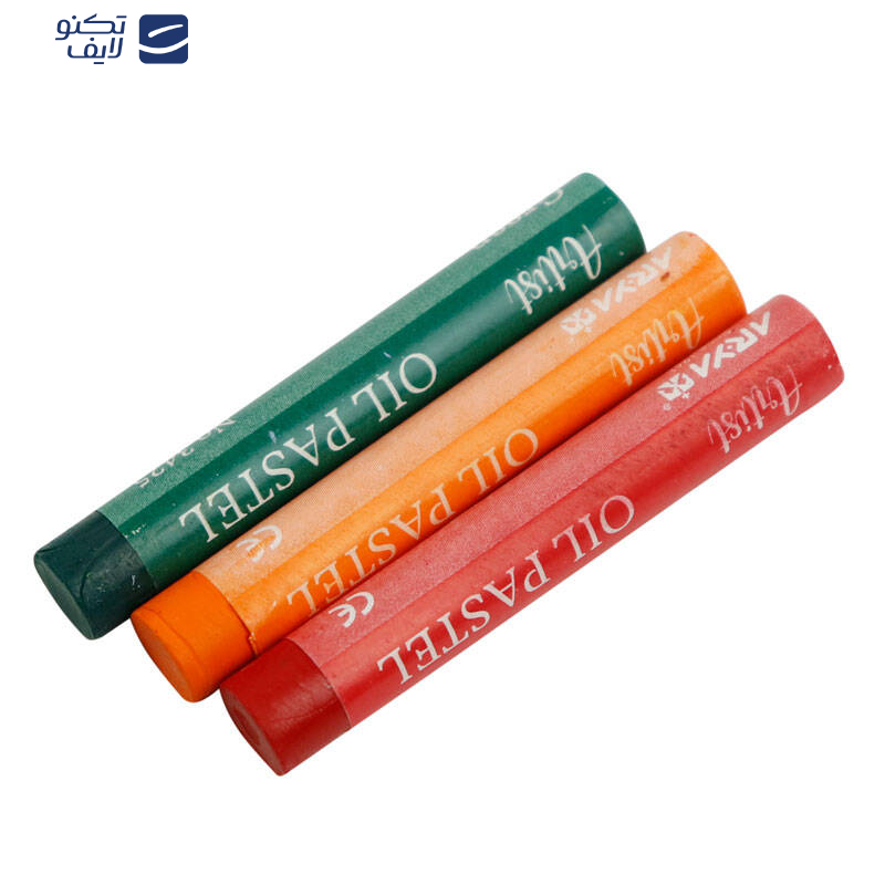 مداد شمعی 48 رنگ آریا مدل Artist کد 2604