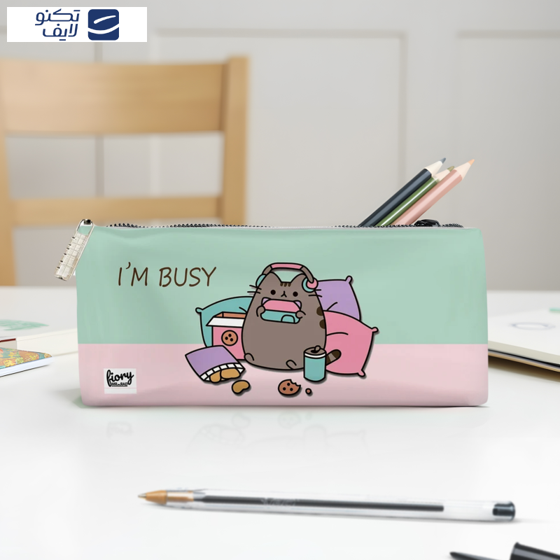 جامدادی مستر راد مدل گربه کیوت طرح فانتزی کد fiory 2081