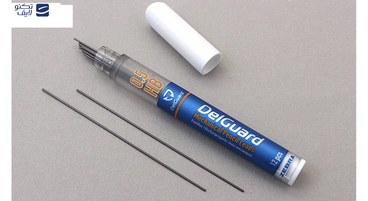 نوک مداد نوکی 0.5 میلی متری زبرا مدل Delguard