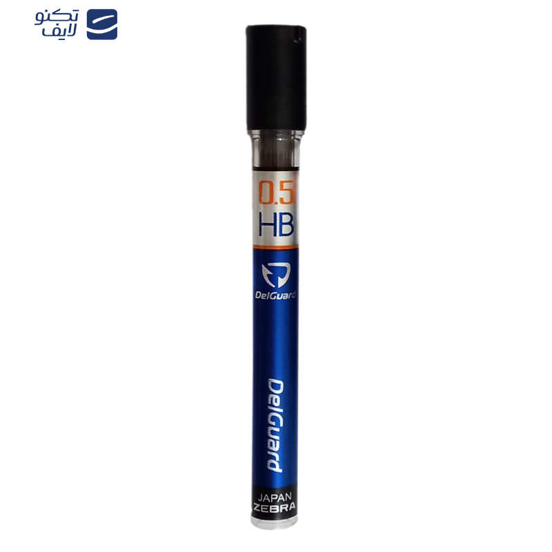 نوک مداد نوکی 0.5 میلی متری زبرا مدل Delguard بسته 2 عددی