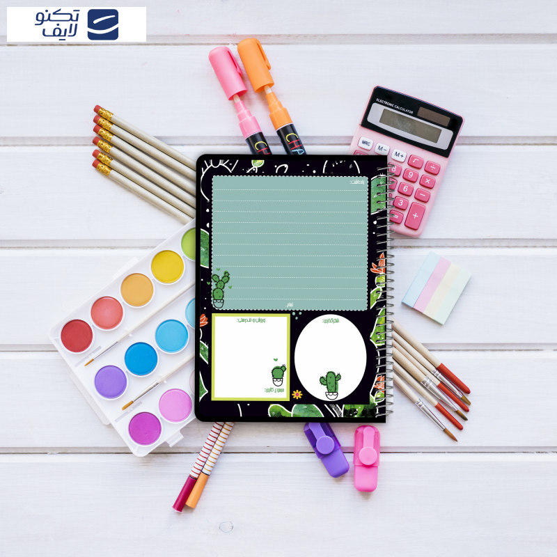 دفتر برنامه ریزی مستر راد طرح کاکتوس مدل پلنر کد 1619