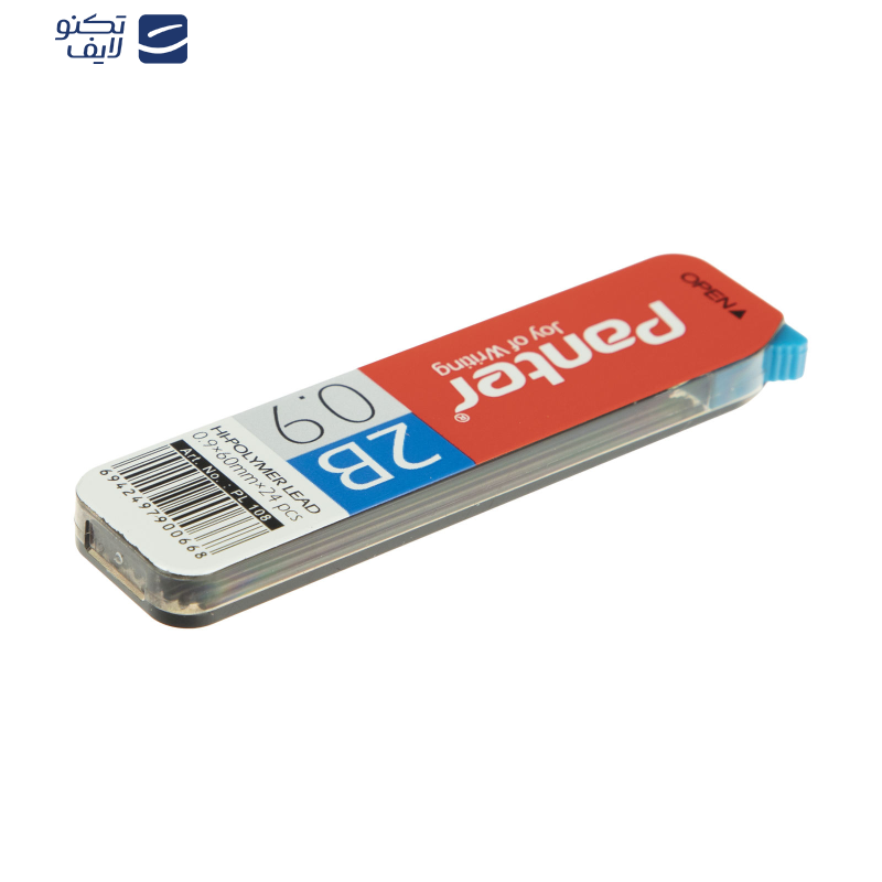 نوک مداد نوکی 0.9 میلی متری پنتر مدل 007 Hi-polymer lead بسته 2 عددی 