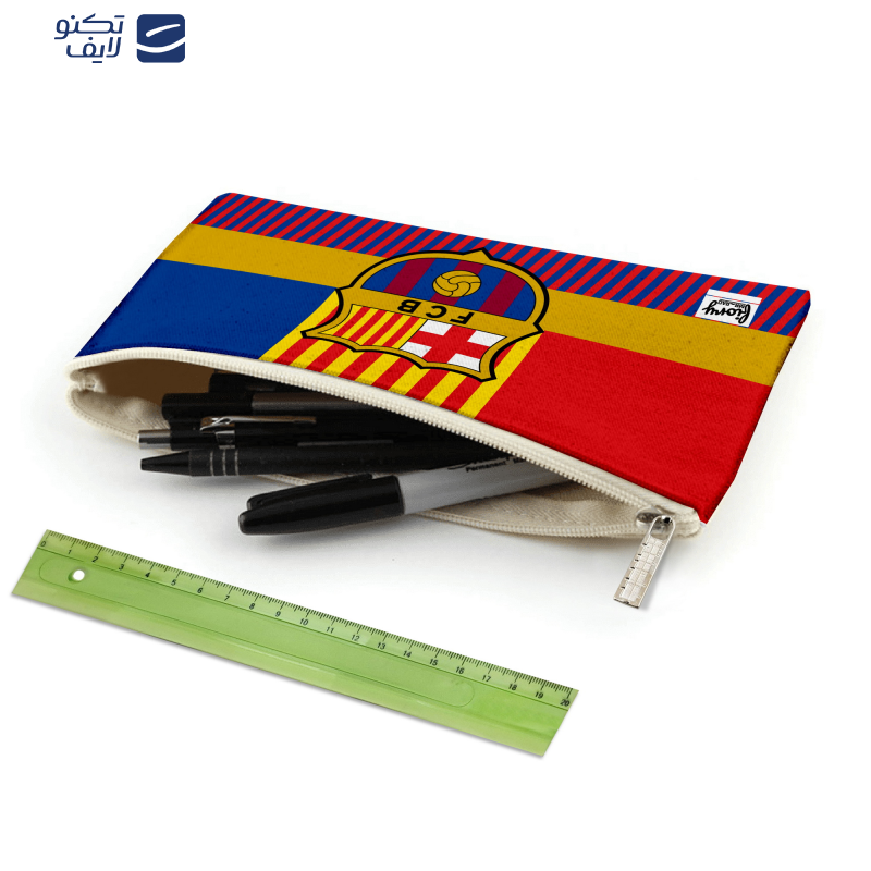 جامدادی مستر راد مدل تیم بارسلونا کد fiory 2117