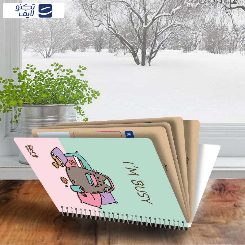 دفتر برنامه ریزی مستر راد طرح کرافت مدل گربه کیوت فانتزی کد fiory 1930