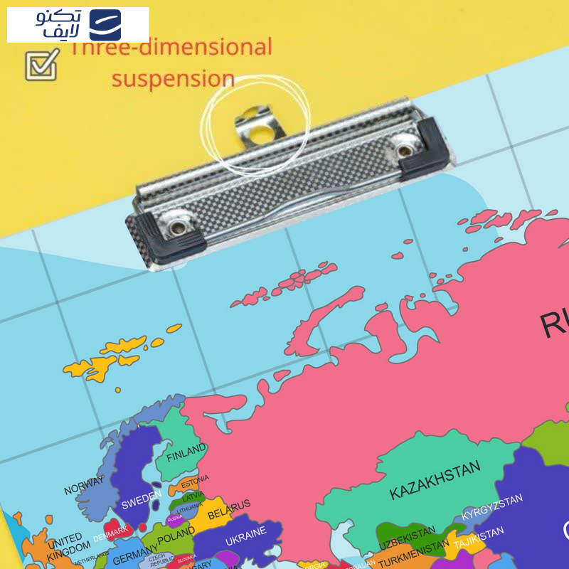 تخته شاسی مستر راد مدل نقشه جهان کد fiory 2417 سایز A4 تخته شاسی مستر راد مدل نقشه جهان کد fiory 2417 سایز A4