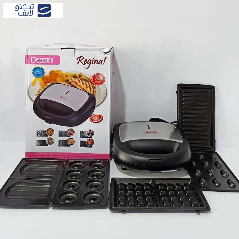 ساندویچ ساز دسینی مدل 6IN1 ساندویچ ساز دسینی مدل 6IN1