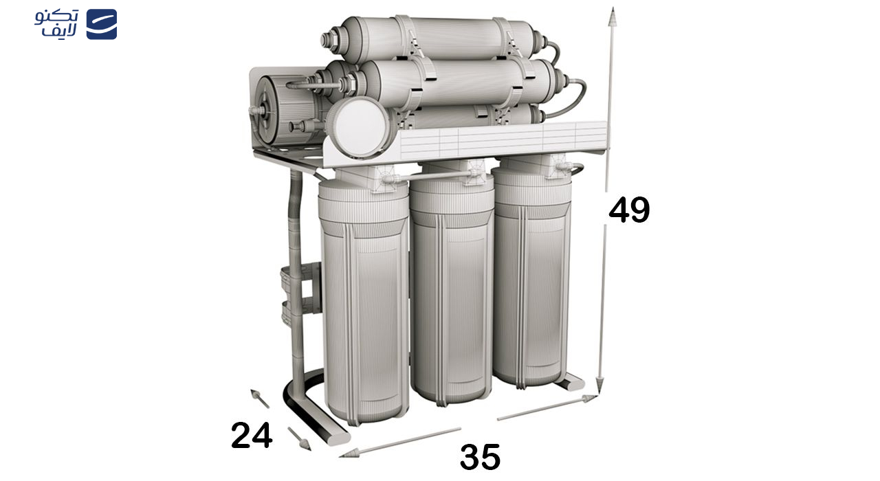 تصفیه آب خانگی اس اس وی مدل MaxTec X830