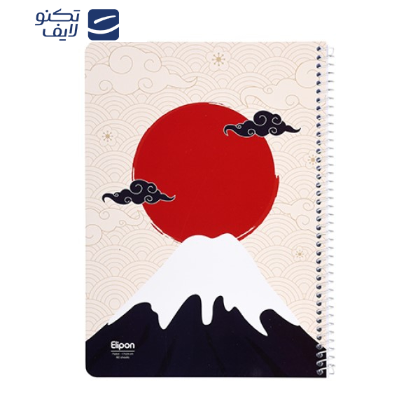 دفتر مشق 60 برگ الیپون کد 2211592