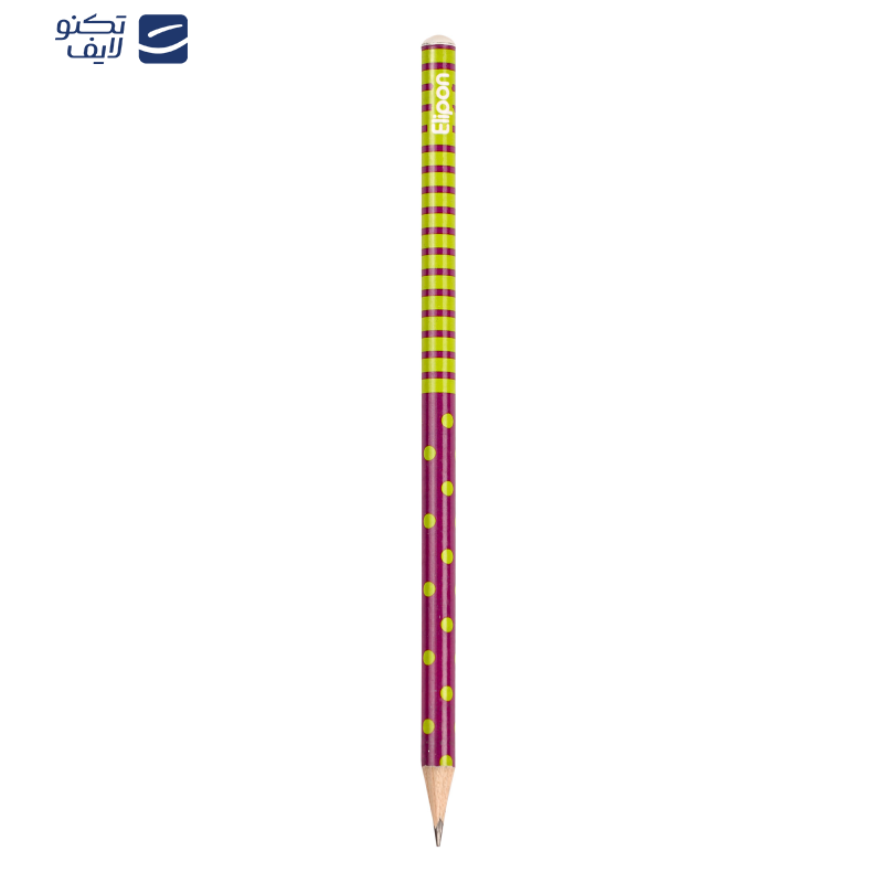 مداد مشکی الیپون مدل فانتزی گرد کد 8101612 بسته 12 عددی مداد مشکی الیپون مدل فانتزی گرد کد 8101612 بسته 12 عددی