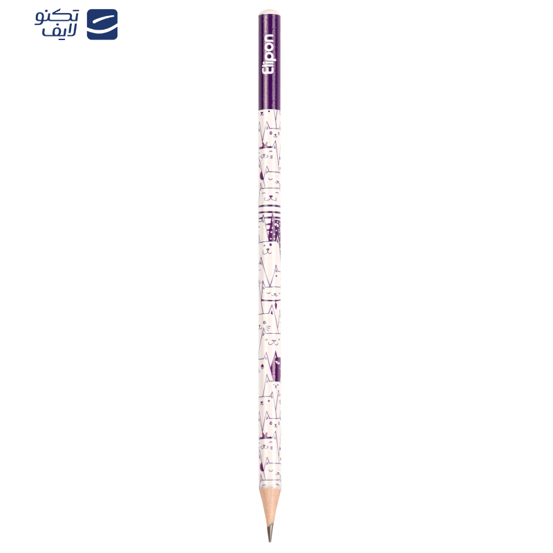 مداد مشکی الیپون مدل فانتزی گرد کد 8101112 بسته 12 عددی مداد مشکی الیپون مدل فانتزی گرد کد 8101112 بسته 12 عددی