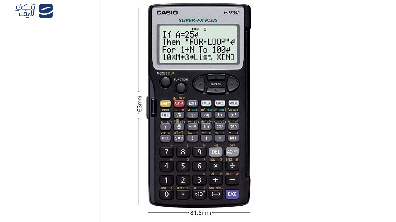 ماشین حساب کاسیو FX-5800