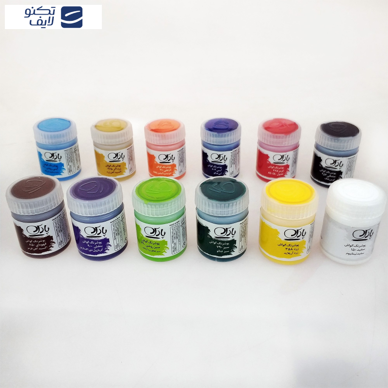 گواش 12 رنگ پارس کد 475402