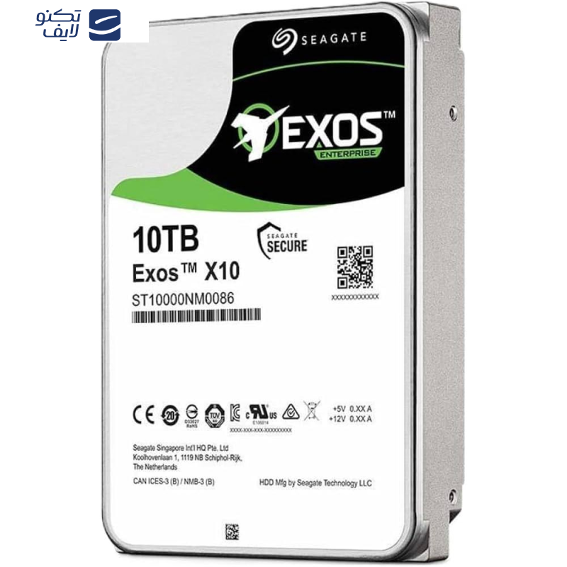 هارد دیسک اینترنال سیگیت مدل ST10000NM0096 ظرفیت 10 ترابایت
