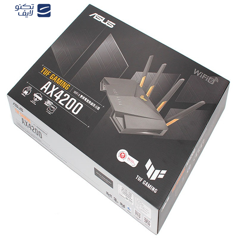 روتر ایسوس مدل ROUTER Gaming TUF-AX4200