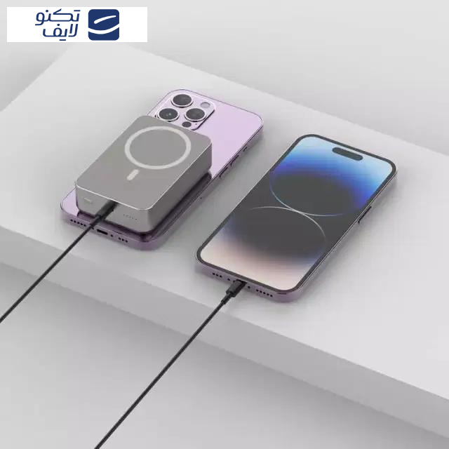 پاوربانک پاورولوجی مدل PBHA-33 ظرفیت 20000 میلی‌آمپرساعت