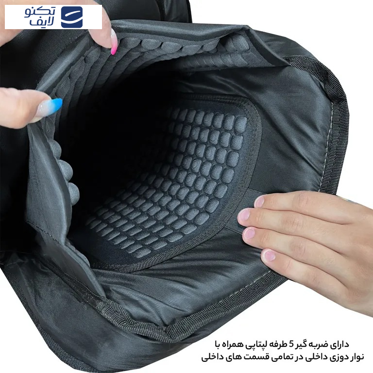 کوله پشتی لپ تاپ مدل GOOG77039 مناسب برای لپ تاپ 16 تا 17 اینچی