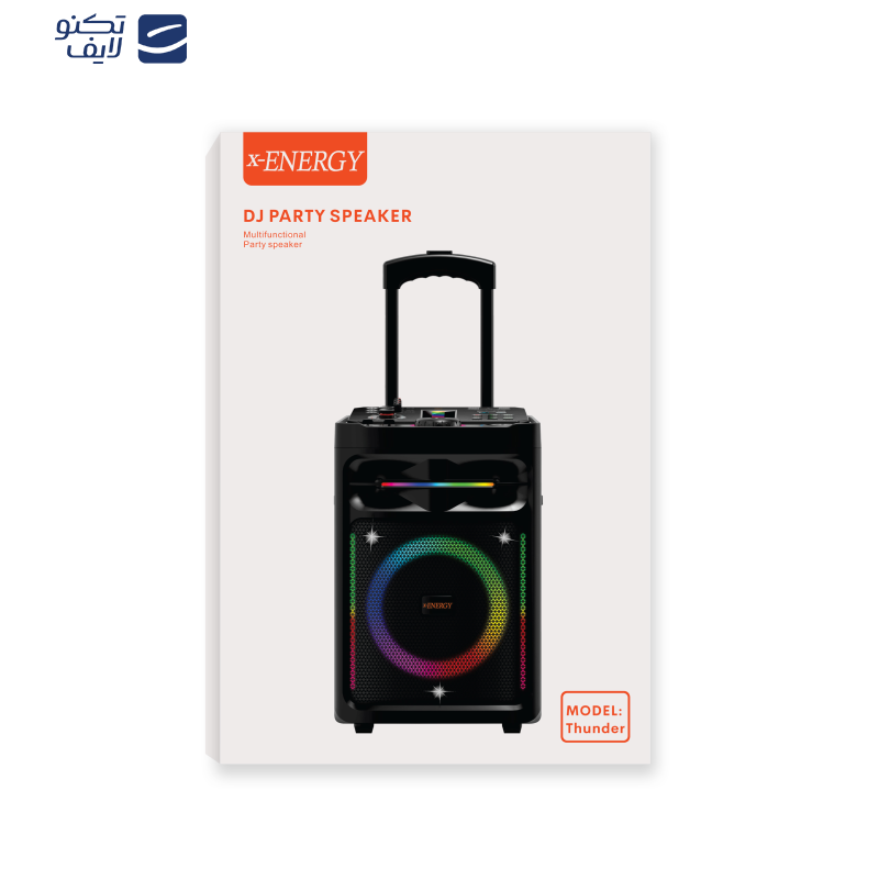 اسپیکر چمدانی پارتی باکس ایکس انرژی مدل THUNDER