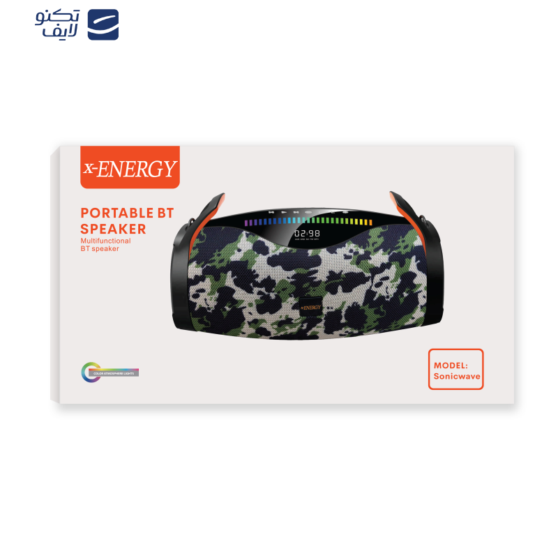 اسپیکر بلوتوثی قابل حمل ایکس انرژی مدل SONICWAVE