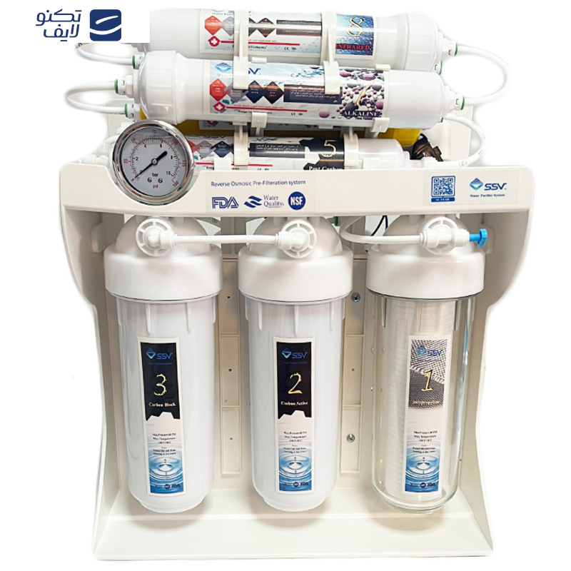 دستگاه تصفیه کننده آب اس اس وی مدل UltraPro  X1055 N + 4F به همراه فیلتر