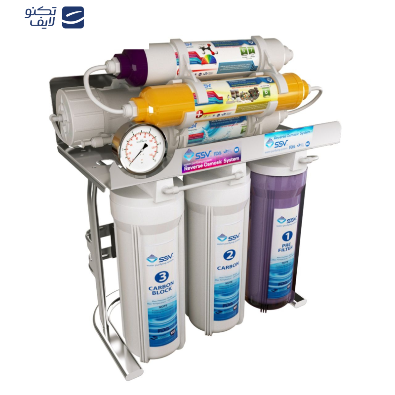 دستگاه تصفیه کننده آب اس اس وی مدل MaxSpring X810