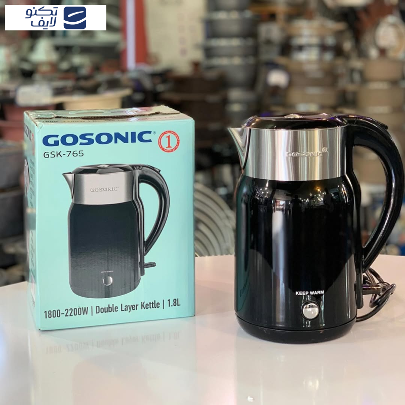 کتری برقی گوسونیک مدل GSK-765 گنجایش 1.8 لیتر