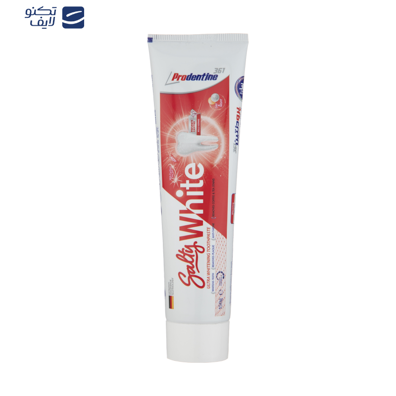 خمیر دندان پرودنتین 361 مدل Salty White وزن 150 گرم 