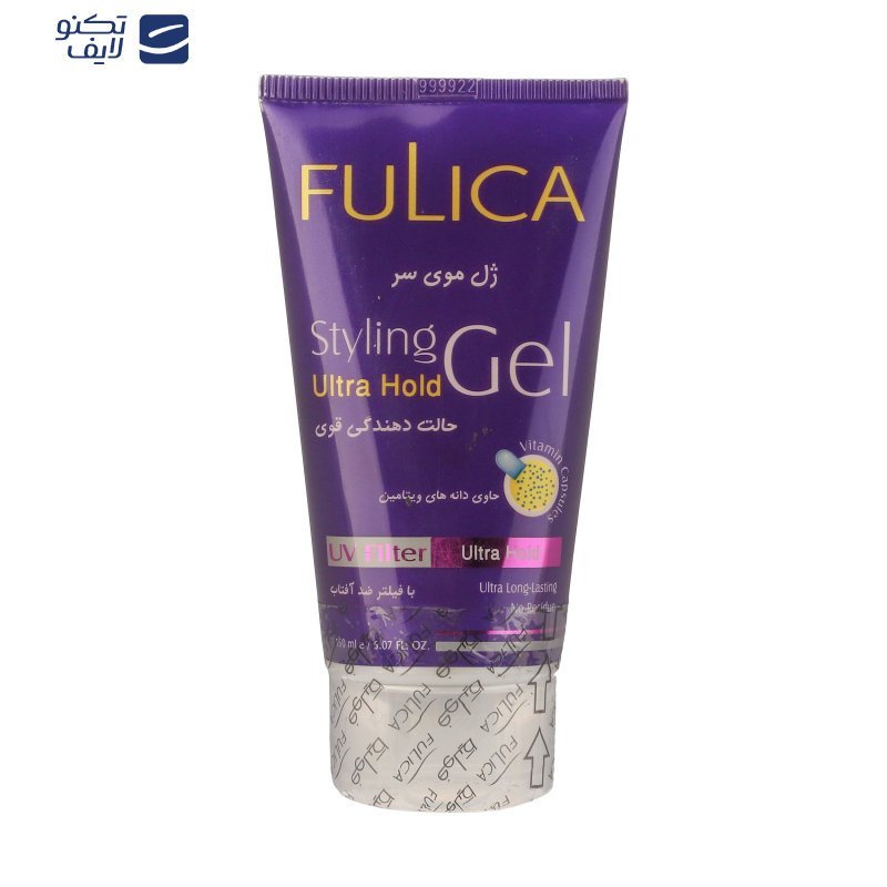 ژل مو فولیکا مدل Ultra Hold مناسب انواع مو حجم 150 میلی لیتر