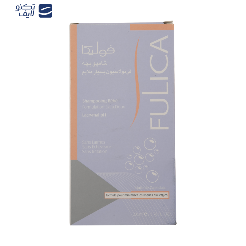شامپو بچه فولیکا کد 01 حجم 200 میلی لیتر 
