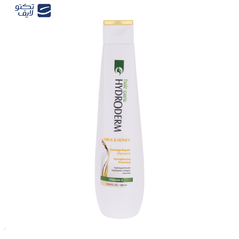 شامپو مو هیدرودرم مدل Milk and Honey حجم 400 میلی لیتر