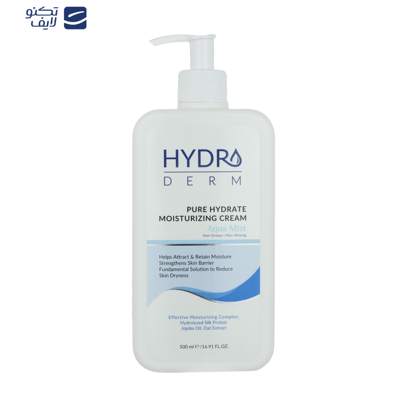 کرم مرطوب‌کننده و نرم‌کننده هیدرودرم مدل Aqua Mist حجم 500 میلی‌لیتر