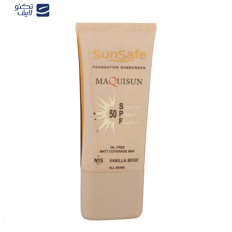 کرم ضدآفتاب رنگی سان‌سیف مدل N15، حجم 40 میلی‌لیتر