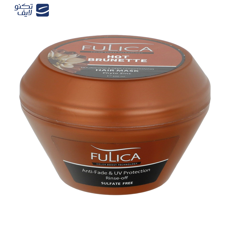 ماسک مو فولیکا مدل Hot Brunette حجم 300 میلی لیتر 