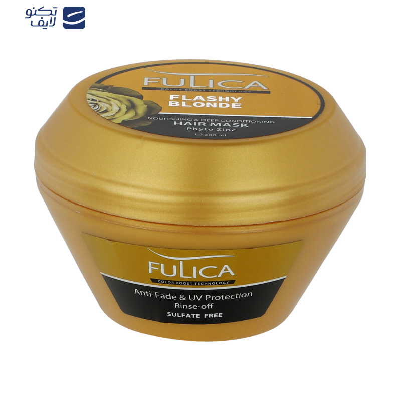 ماسک مو فولیکا مدل Flashy Blond حجم 300 میلی لیتر 