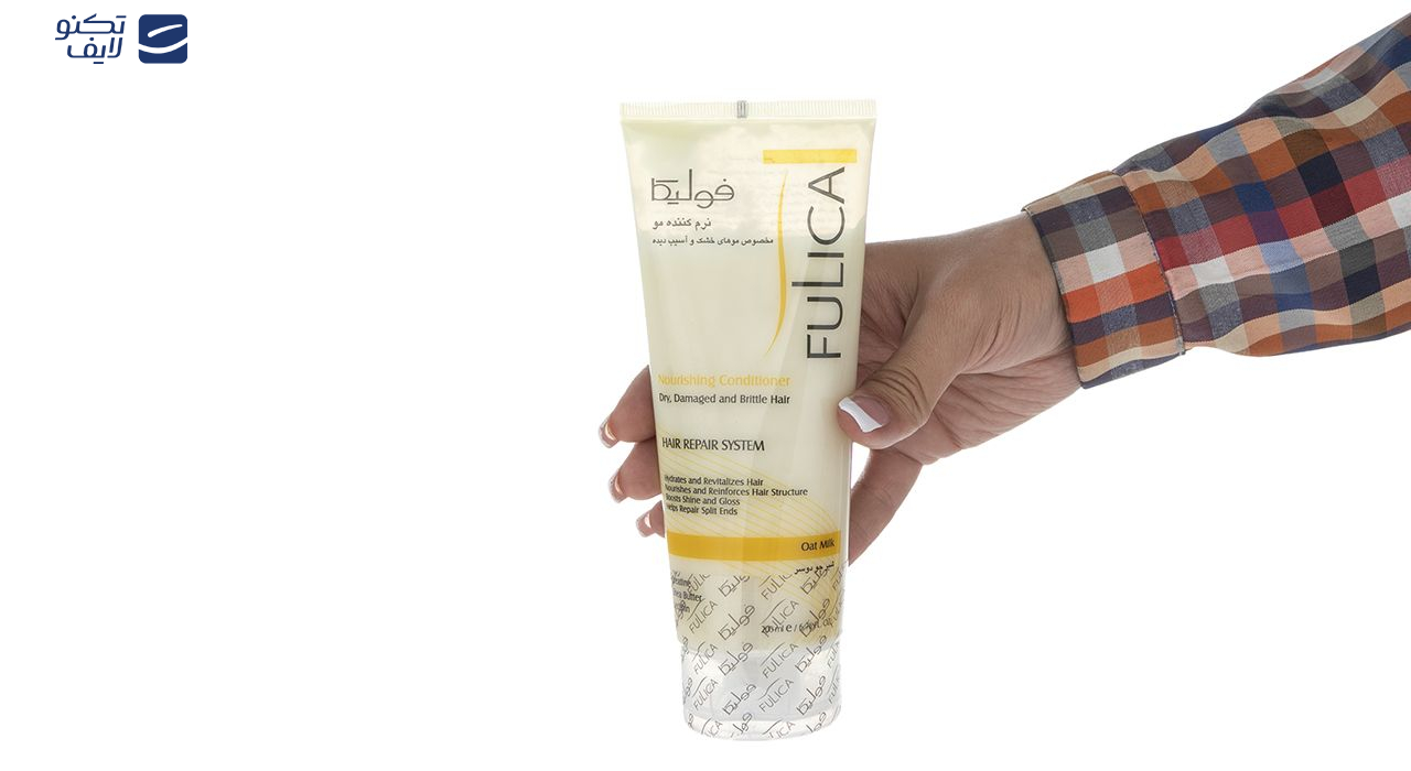 نرم کننده فولیکا مدل nourishing مناسب موهای خشک و آسیب دیده حجم 200 میلی لیتر