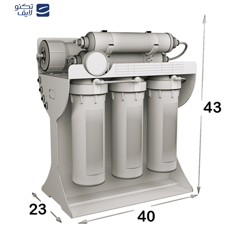 دستگاه تصفیه کننده آب اس اس وی مدل UltraPro X600 به همراه فیلتر بسته 4 عددی