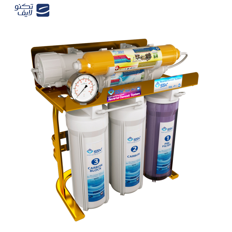 دستگاه تصفیه کننده آب اس اس وی مدل MaxGold X600 دستگاه تصفیه کننده آب اس اس وی مدل MaxGold X600